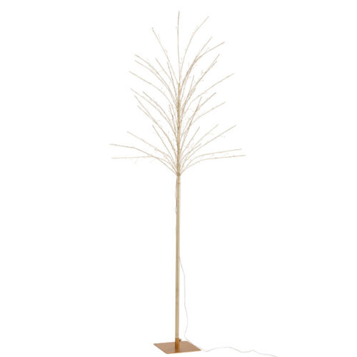 Arbre-dénudé,Led-Métal-or-Large-1