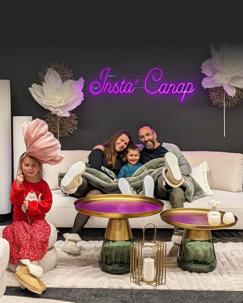 Anna, Marina, Ludovic et Mattéo