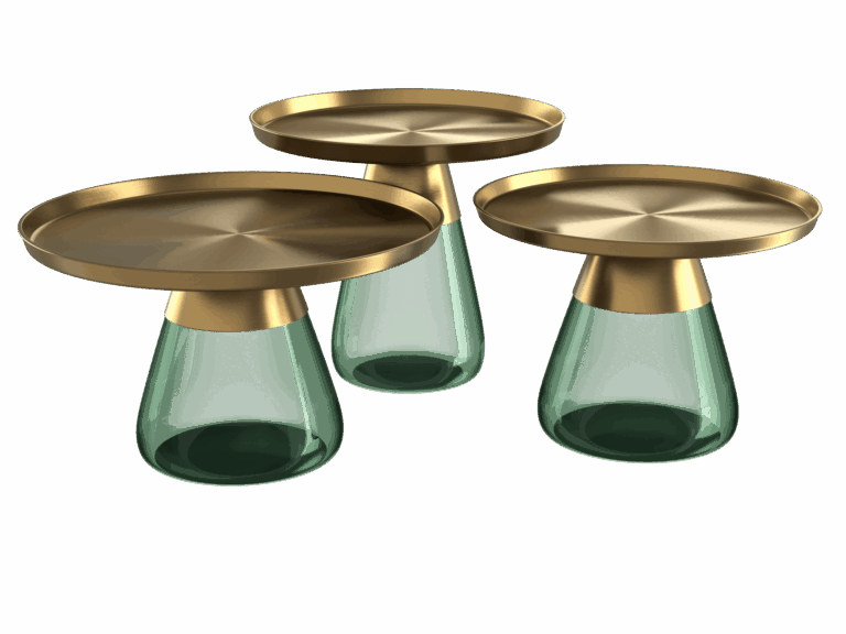 3 tables basses drop