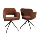 CHAISE CHICAGO TWILL Assise Pivotante