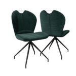 CHAISE NEW YORK TWILL Assise Pivotante-vert sapin