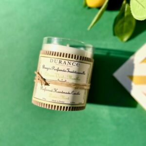 Durance bougie citron vert et menthe