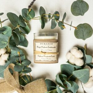 Durance bougie fleur-coton
