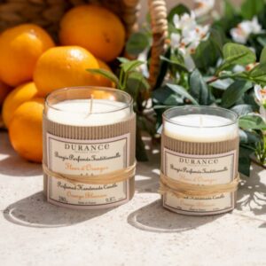 Durance bougie fleur-d-oranger