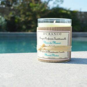 Durance bougie fleur-de monoi