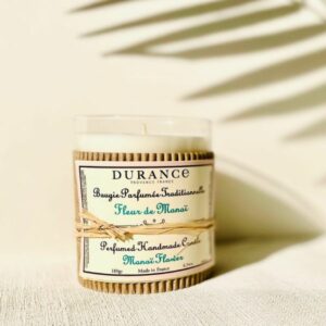 Durance bougie fleur-monoi