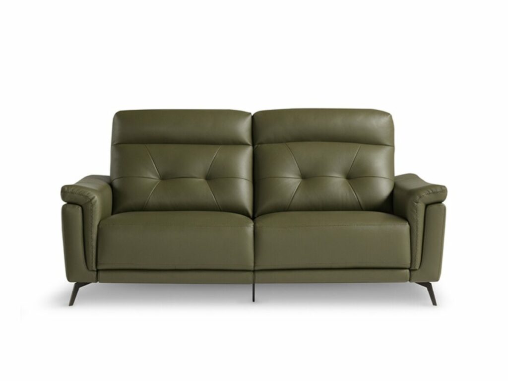 canapé selene-en cuir kaki-2