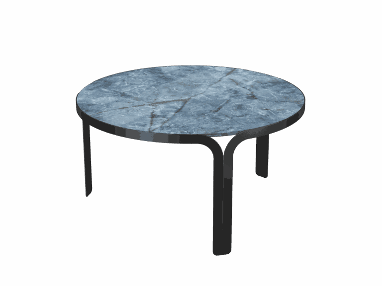 table basse madura finition acier