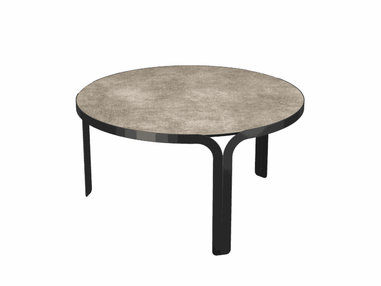 table basse madura finition argile