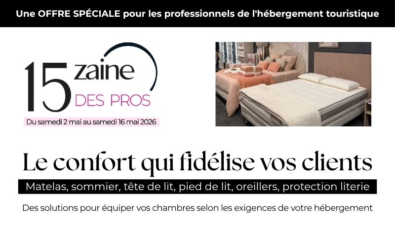 Quinzaine des pros mai 2026-literie