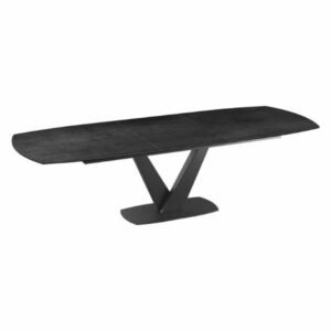 TABLE DE REPAS COLUMBIA finition titane-1