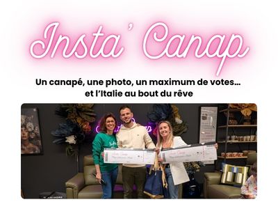 Insta' Canap- le voyage en Italie